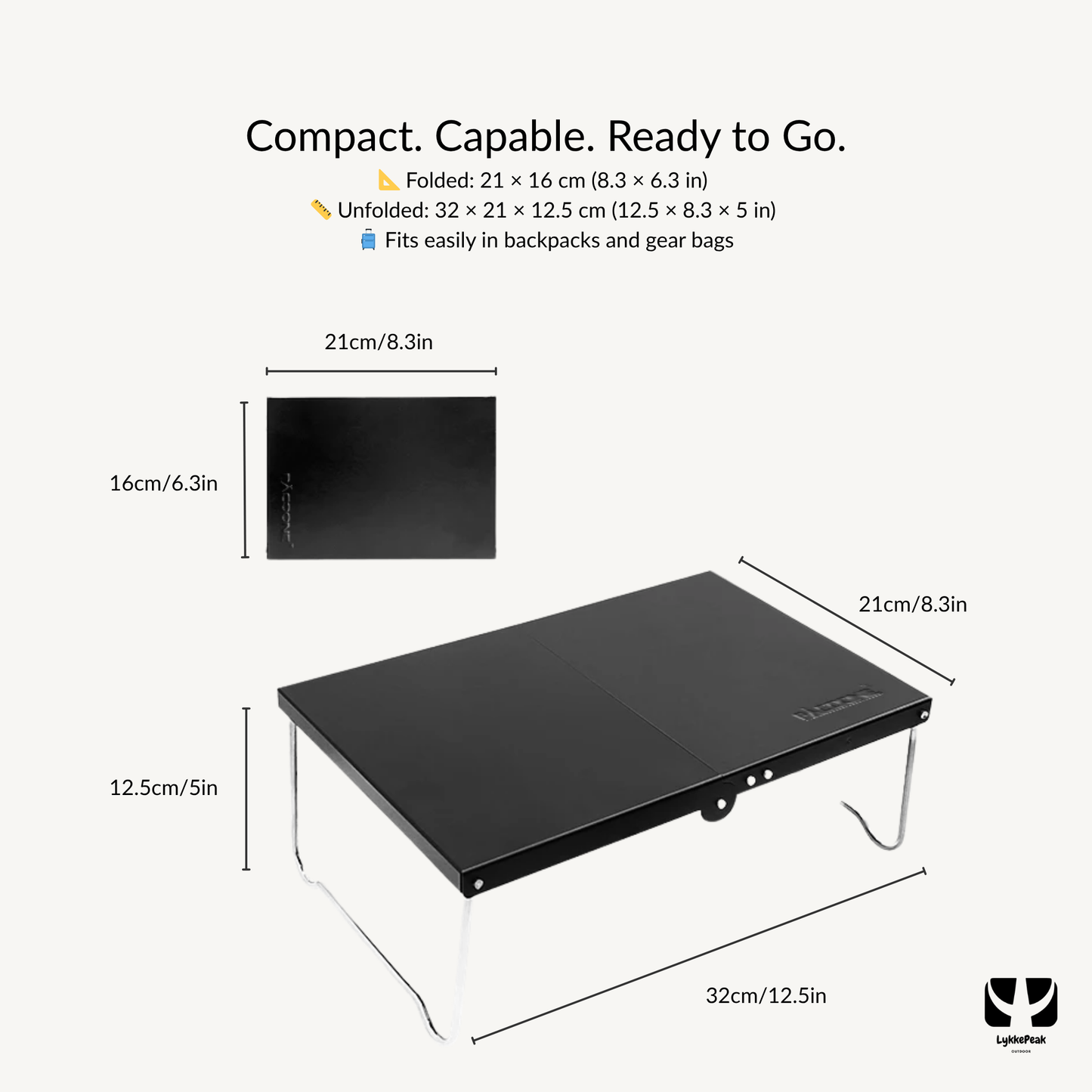 Ultralight Folding Table – Durable Hiking & Camping Table